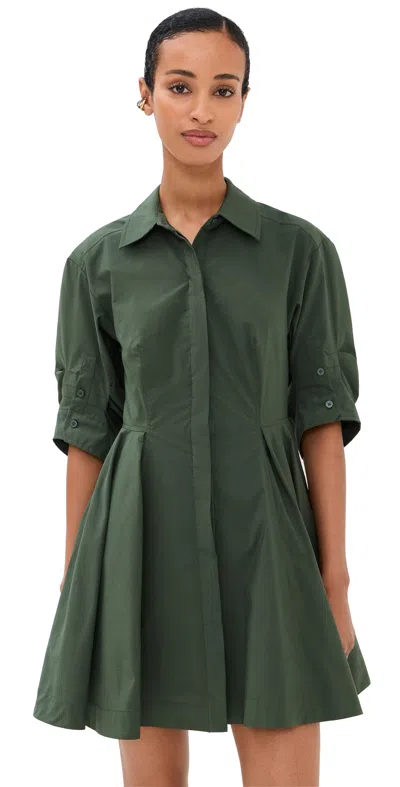 Simkhai Jazzie Mini Dress Cypress In Green