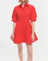 Simkhai Jazzie Mini Dress In Fiery Red In Red