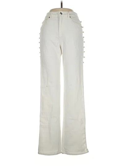 Pre-owned Simkhai Jeans In Ivory