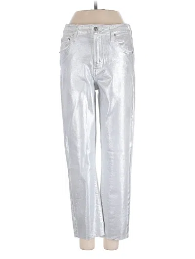 Pre-owned Simkhai Jeans In Silver
