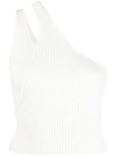 Simkhai Jenni Cutout Tank Top In Weiss