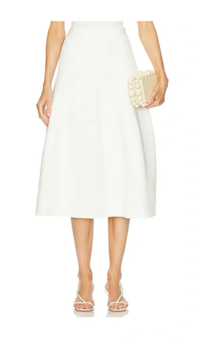 Simkhai Jennifer Skirt In Ivory