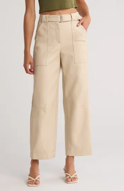 SIMKHAI SIMKHAI JENNY BELTED CROP PANTS