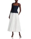 Simkhai Jolynn Midi Dress In Blue