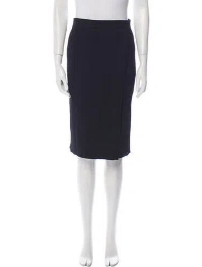 Pre-owned Simkhai Jonathan  Midi Skirt In Black