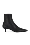 Simkhai Joni Stretch Leather Ankle Boot In Black