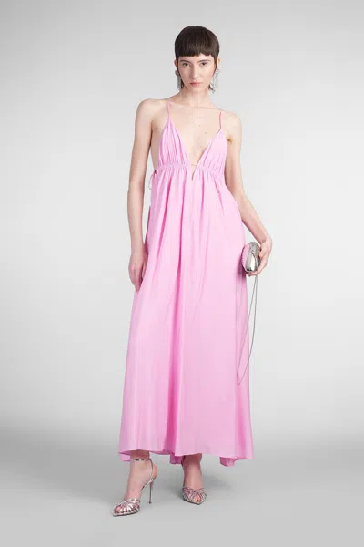 Simkhai Josephine Dress Woman In Rose-pink Polyester
