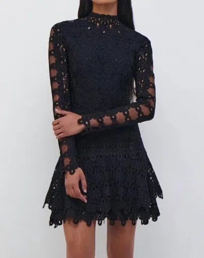 Simkhai Joy Mini Dress In Black In Blue