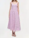 Simkhai Julia Midi Dress In Orchid In Pink