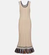 Simkhai Julianna Cotton And Cashmere Midi Dress