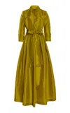 Simkhai Julip Belted Gown In Green