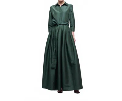 SIMKHAI JULIP BELTED GOWN IN CYPRESS