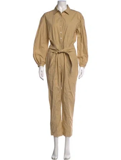 Pre-owned Simkhai Jumpsuit In Brown