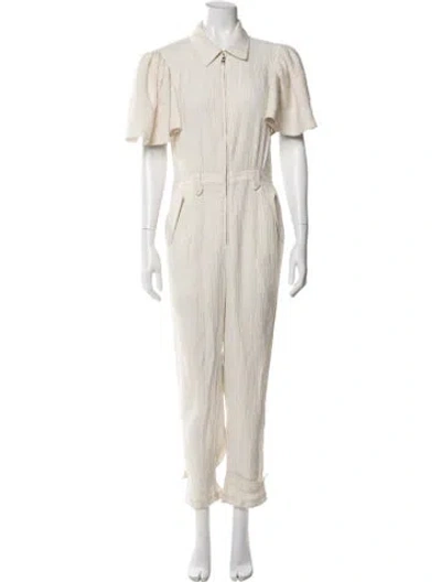 Pre-owned Simkhai Jumpsuit In Neutral