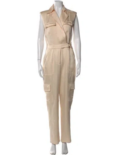 Pre-owned Simkhai Jumpsuit In Neutral