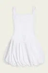 Simkhai Juni Bubble Mini Dress In White