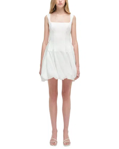 Simkhai Juni Tank Bubble Mini Dress In White