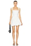 Simkhai Juni Mini Dress - Women's - Rayon/cotton/polyester/nylon In White