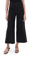 Simkhai Kallin Cropped Wide Leg Pants Black In Black
