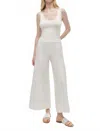 Simkhai Kallin Cropped Wide-leg Pants In White In White