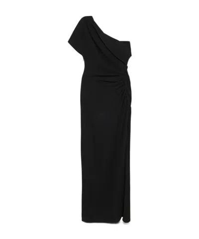 SIMKHAI KALLY DRAPED-DETAIL MIDI DRESS