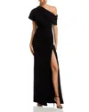Simkhai Kally Draped Midi Dress In Black
