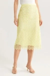 Simkhai Karolina Lace Midi Skirt