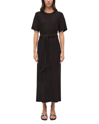 Simkhai Kassie T-shirt Dress In Black