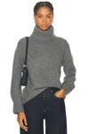 Simkhai Katy Turtleneck Sweater In Warm Gray