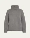 Simkhai Katy Turtleneck Sweater In Warm Gray