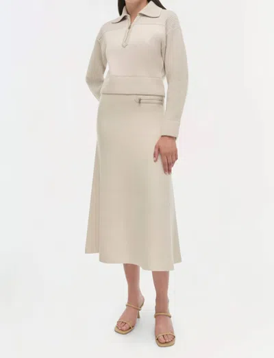 Simkhai Kellie Sweater In Cream Multi In Beige