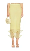 Simkhai Kelso Skirt In Yellow