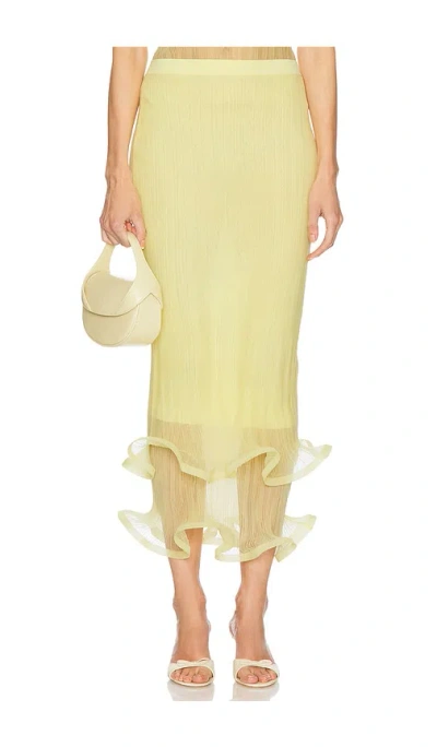 Simkhai Kelso Skirt In Yellow