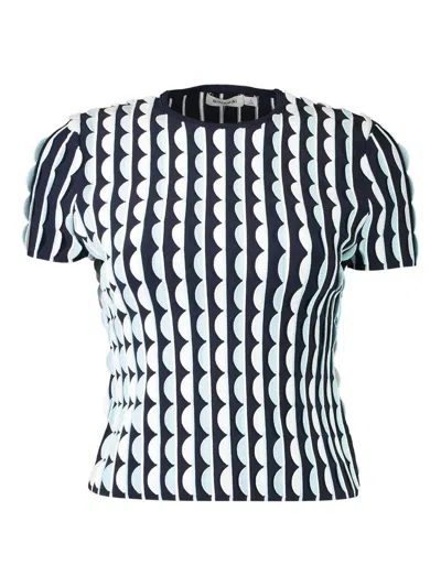 Simkhai Kendra Patterned T-shirt In Multi