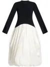 Simkhai Kenlie Mock-neck Midi Dress In Black