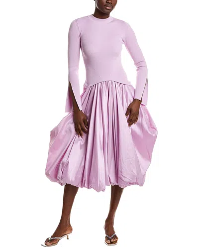 Simkhai Kenlie Midi Dress In Purple