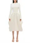 Simkhai Kenlie Midi Dress In Neutral
