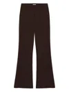 Simkhai Kenna Straight-leg Trousers In Brown