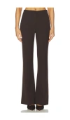 Simkhai Kenna Straight-leg Trousers In Brown