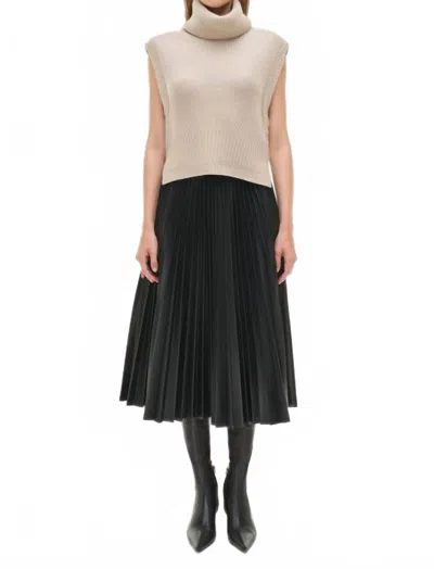 Simkhai Kezia Midi Skirt In Black