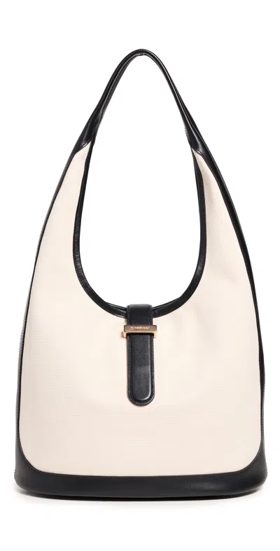 Simkhai Khai Canvas Hobo Black Ivory