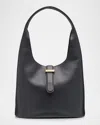 Simkhai Khai Leather Hobo Bag In Black