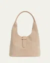 Simkhai Khai Suede Hobo Bag