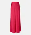 Simkhai Kiri Satin Maxi Skirt In Multi