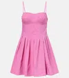 Simkhai Kitt Cotton-blend Minidress