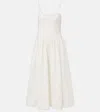 Simkhai Kittiya Broderie Anglaise Cotton Midi Dress