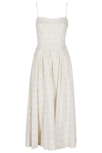 Simkhai Kittiya Midi Dress In White