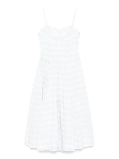 Simkhai Kittiya Midi Dress In Blue