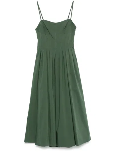 Simkhai Kittiya Midi Dress In Green