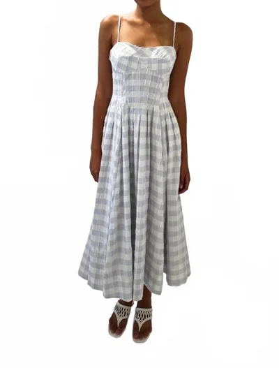 Simkhai Kittiya Midi Dress In Periwinkle In Blue